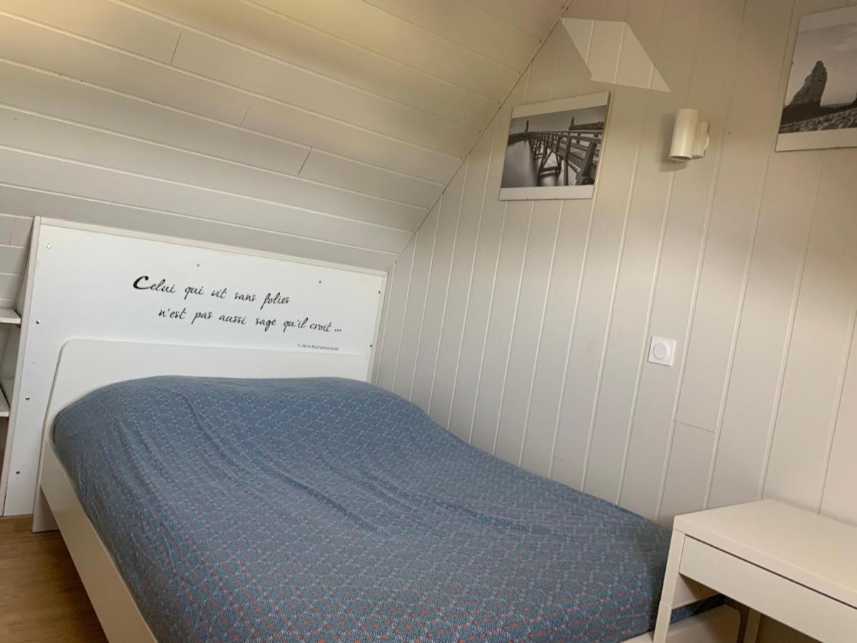Resid Home 2 - Duplex Cosy Avec Parking Gratuit Saint-Léonard Esterno foto